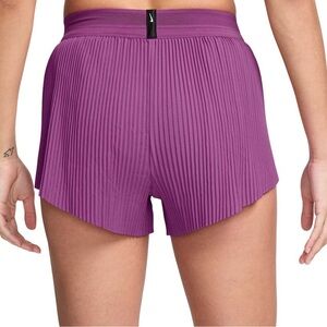 Nike AeroSwift $80 Women's Dri-FIT ADV Mid-Rise 3" Brief-Lined Running Shorts L